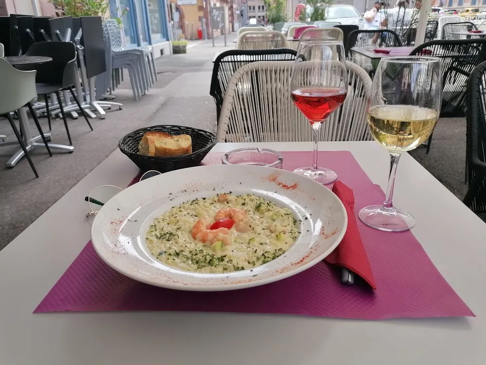 Risotto Crevette Courgettes